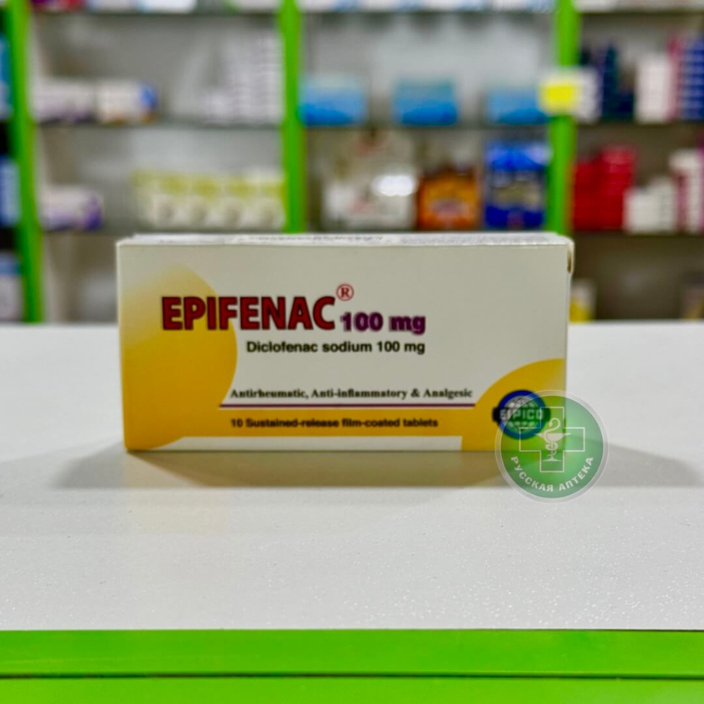 Epifenac 100 mg 10 tablets