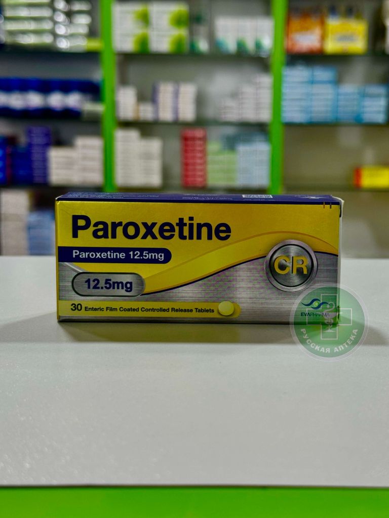 Paroxetine CR 12,5 mg 30 tablets