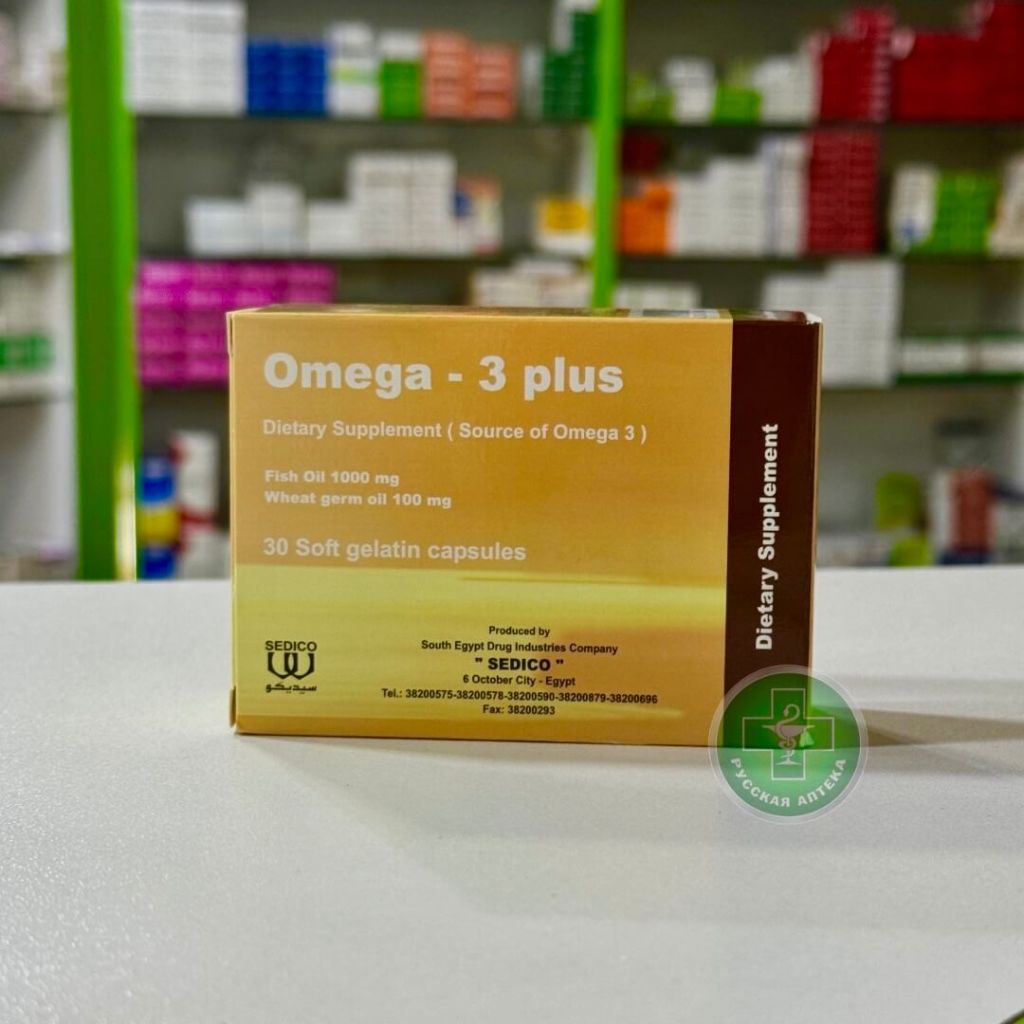 Omega 3 plus 30 capsules
