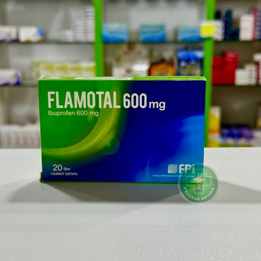 Flamotal 600 mg 20 tablets