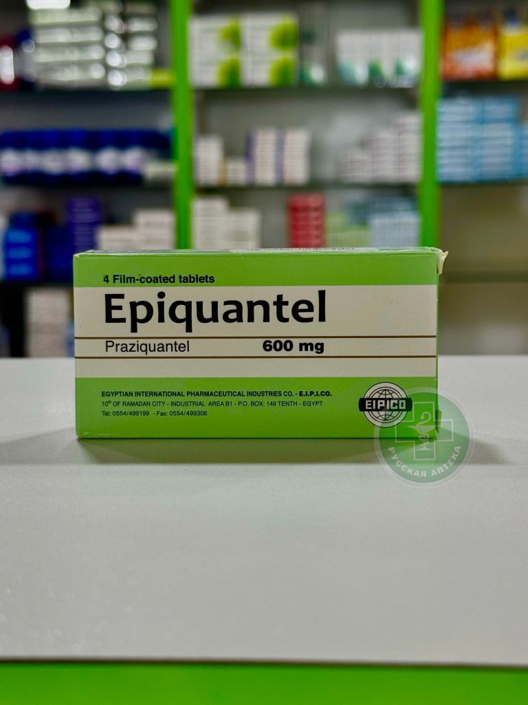 Epiquantel 600 mg 4 tablets