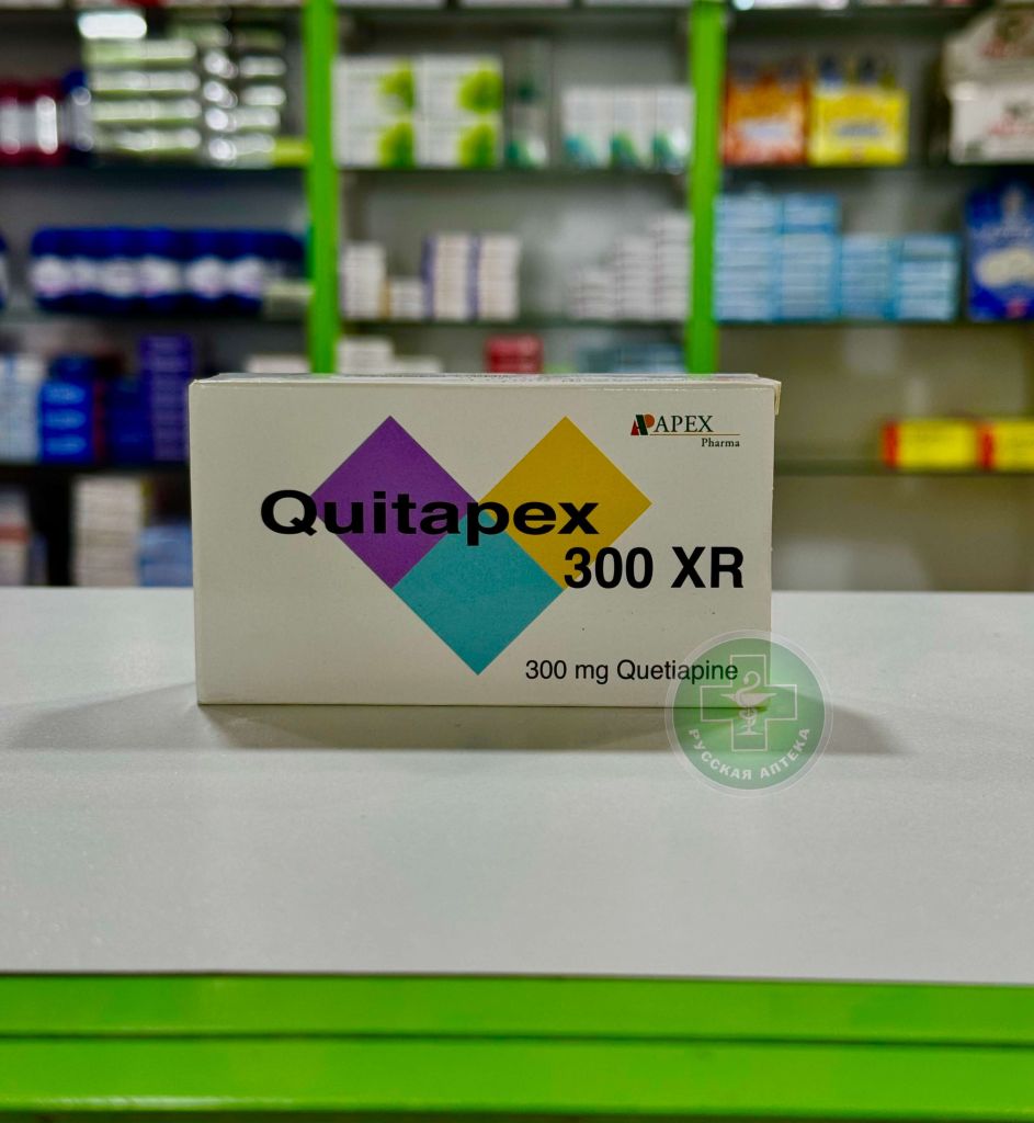 Quitapex XR 300 mg 30 tablets