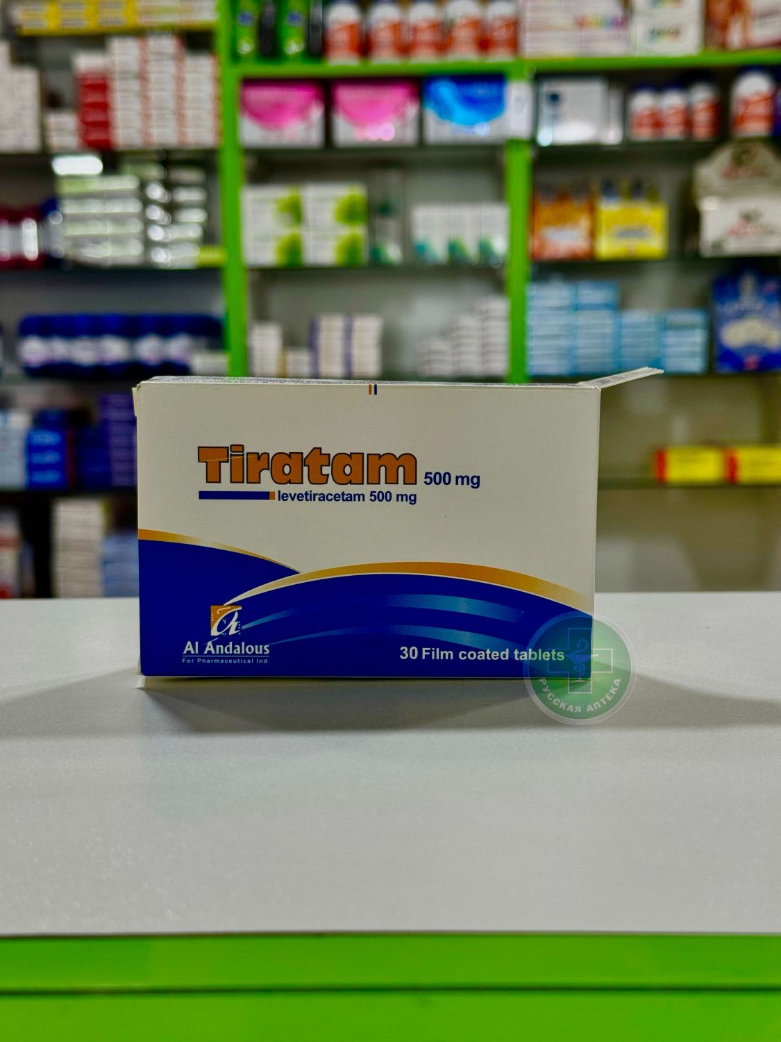 Tiratam 500 mg 30 tablets