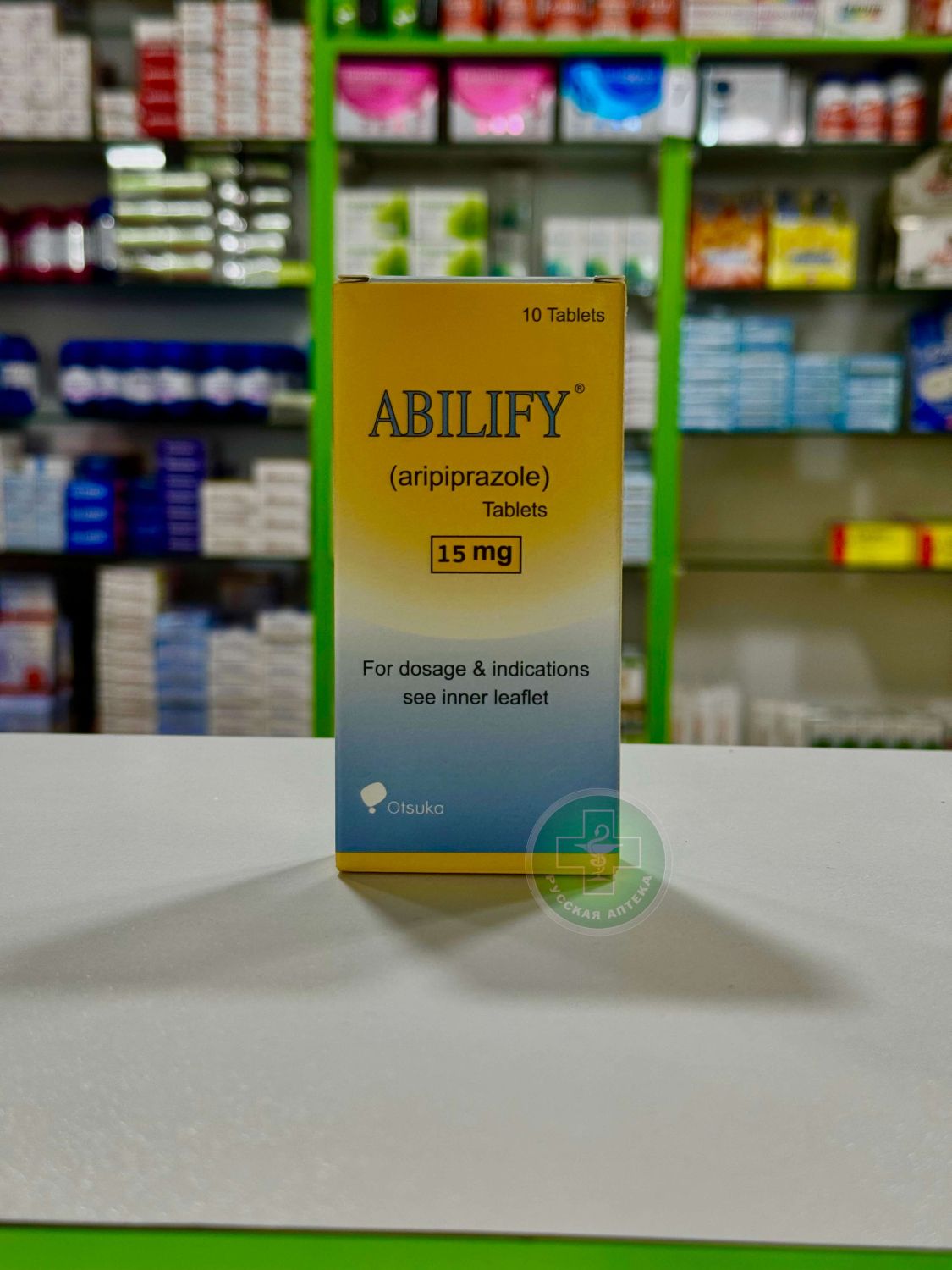 Abilify 15 mg 10 tablets