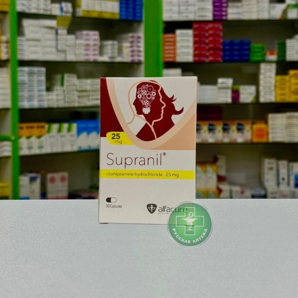 Supranil 25 mg 30 capsules