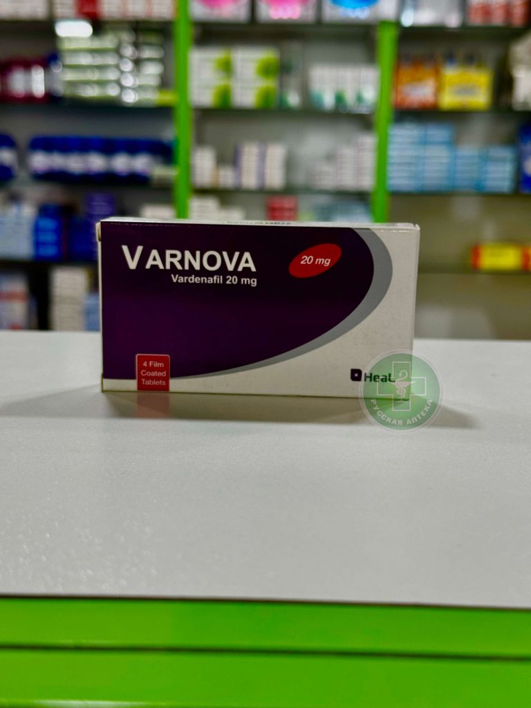 Varnova 20 mg 4 tablets