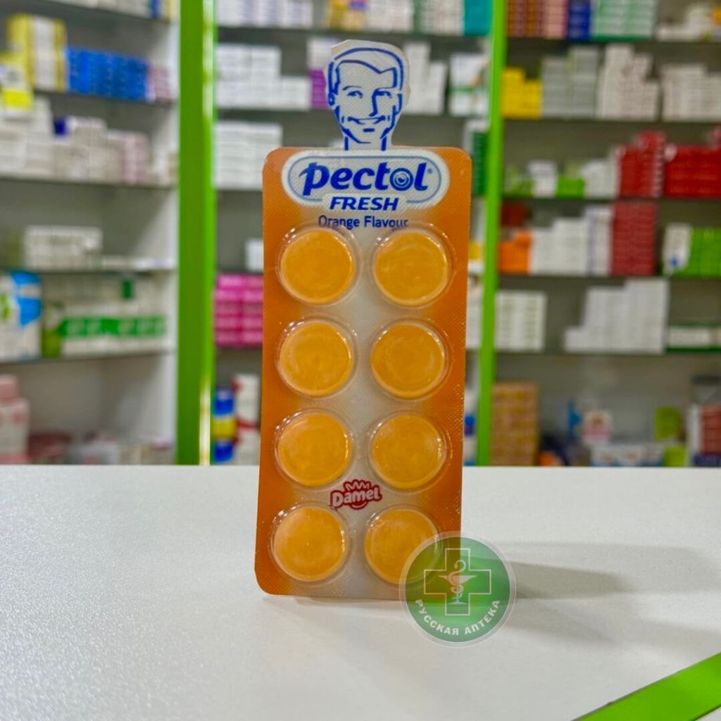 Pectol Orange lozenges 8 pcs