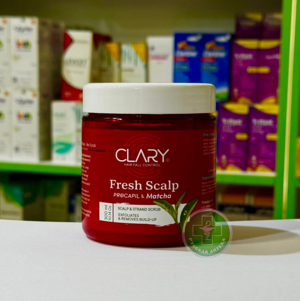 Clary Hair fall control Fresh scalp scrub 300 ml