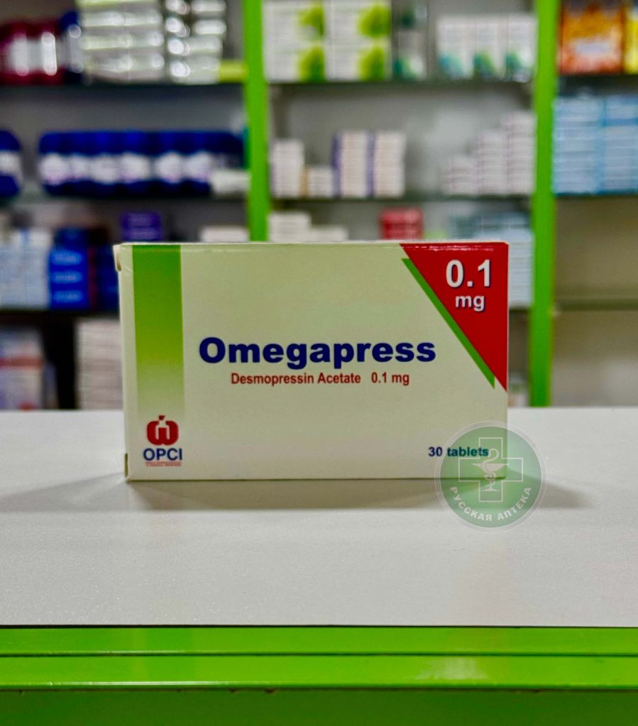 Omegapress 0,1 mg 30 tablets