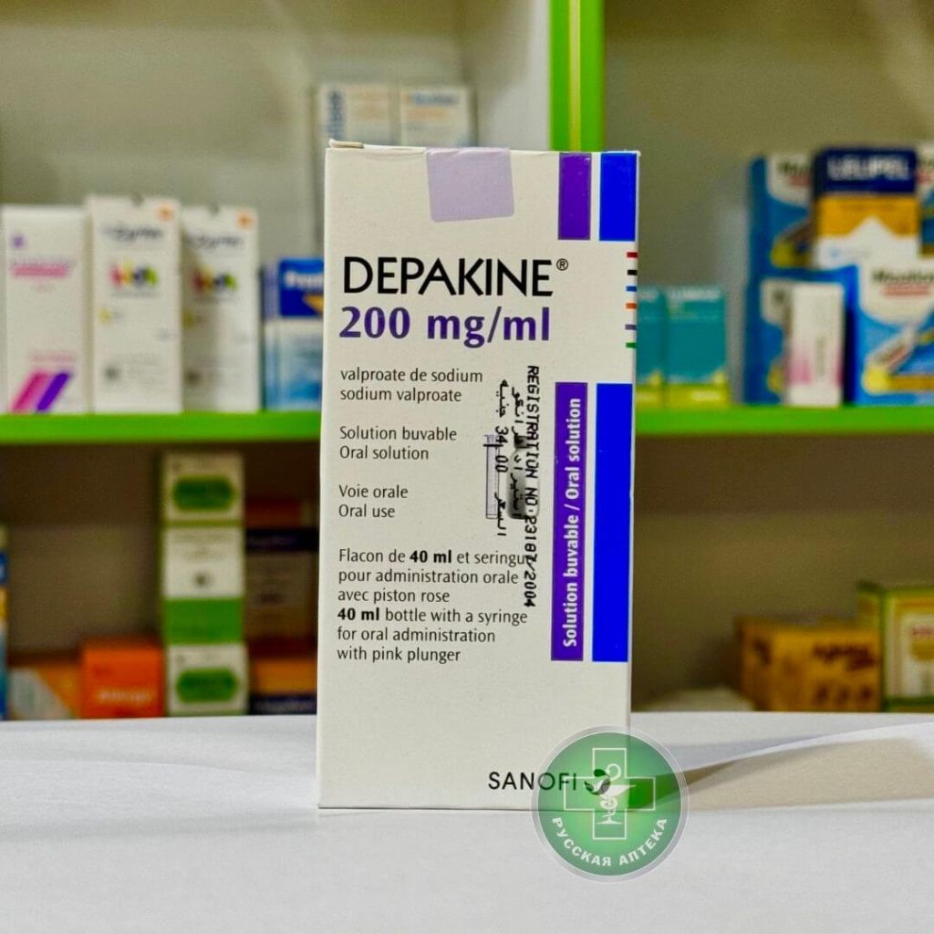 Depakine 200 mg/ml Oral solution 40 ml