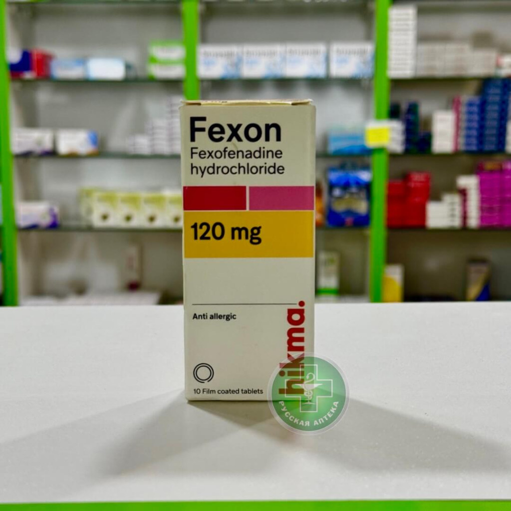 Fexon 120 mg 10 tablets