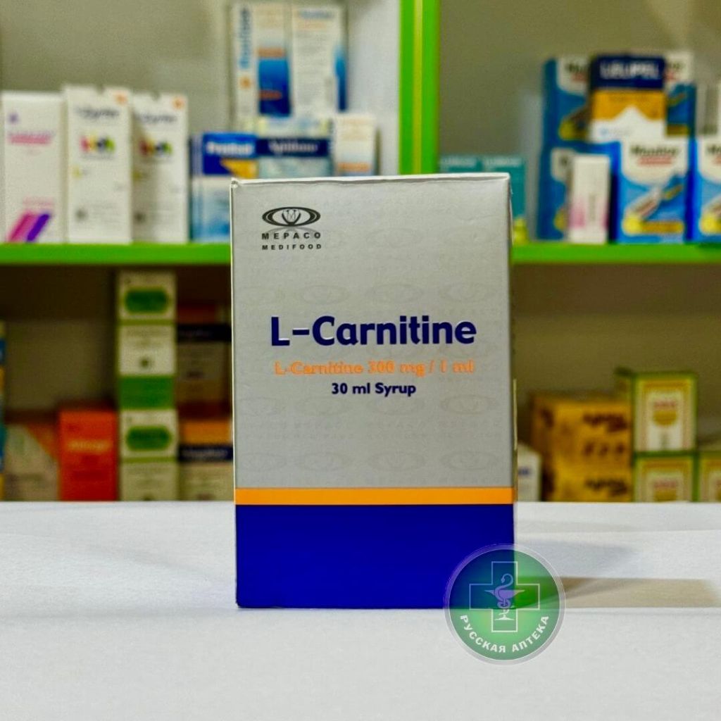 L-Carnitine 300 mg/ml syrup 30 ml