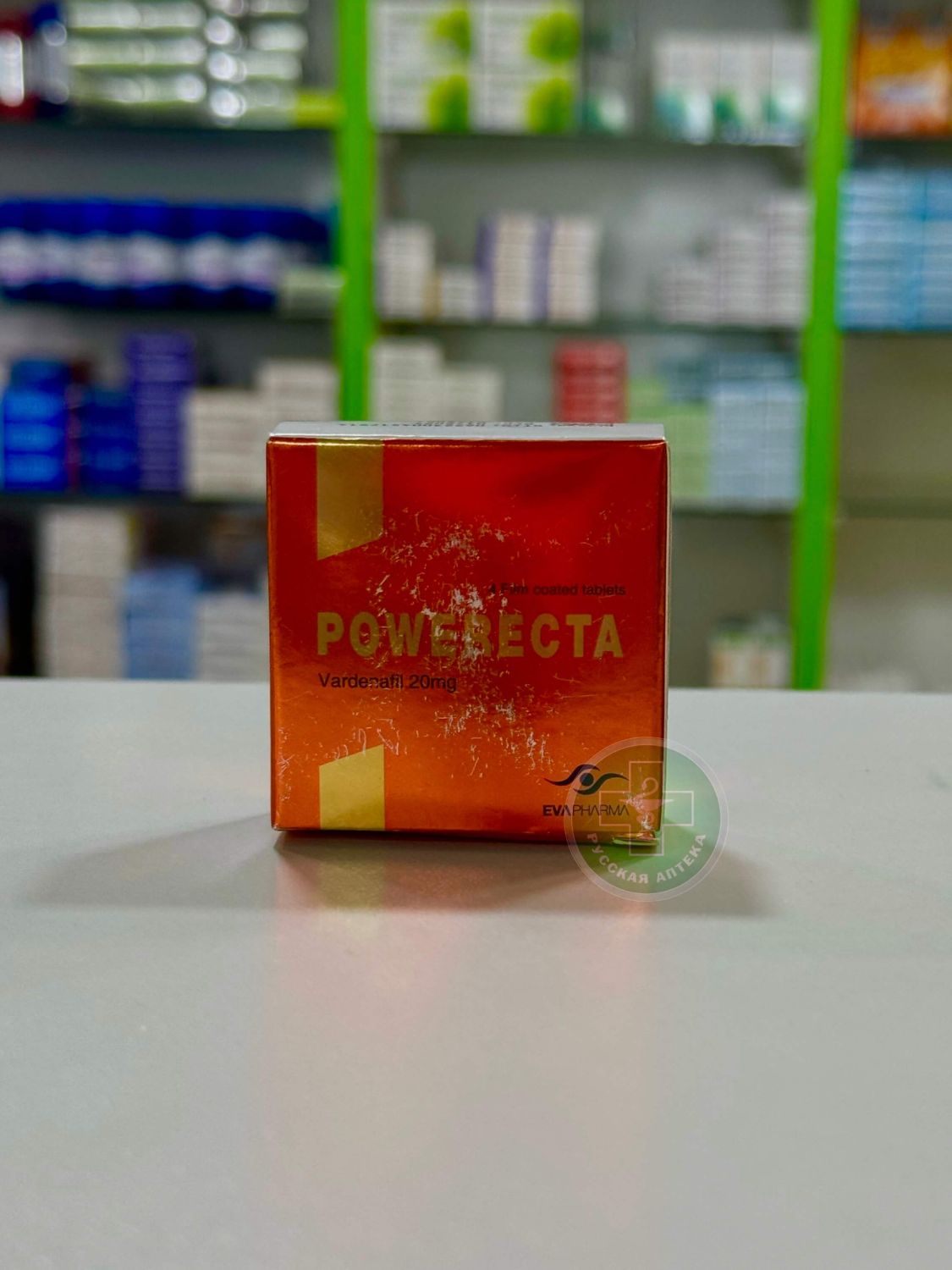Powerecta 20 mg 4 tablets