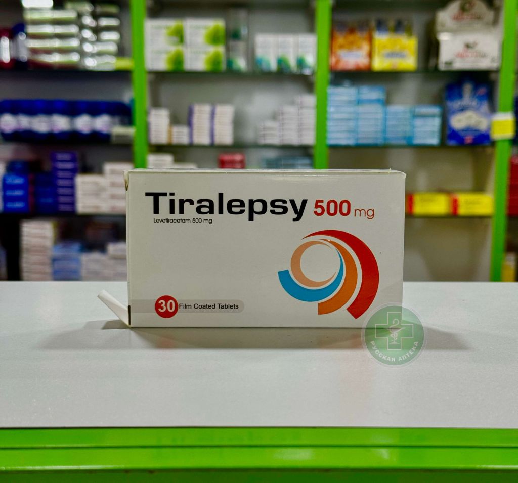 Tiralepsy 500 mg 30 tablets