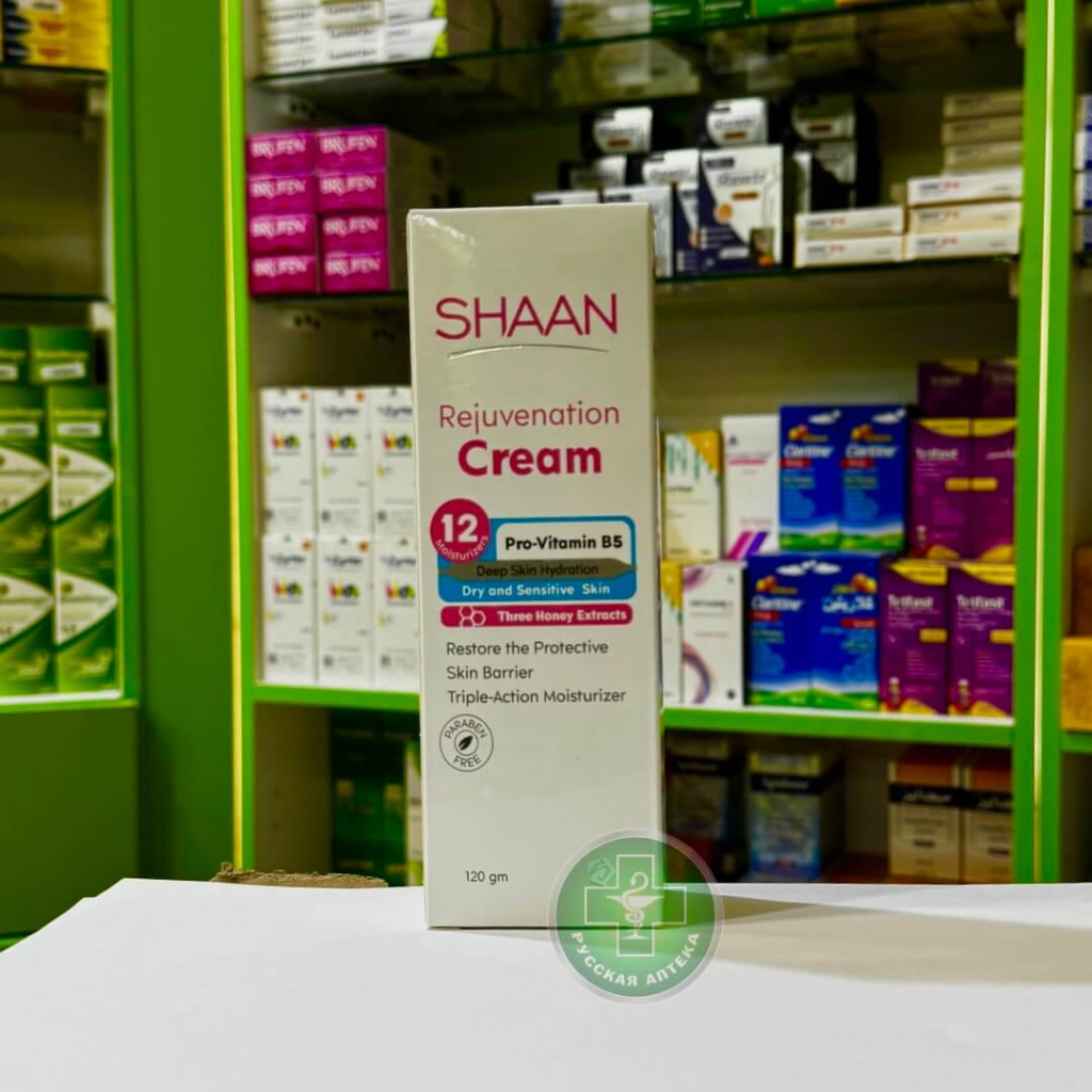 SHAAN Rejuvenation cream for dry & sensitive skin Deep hydration 120 g