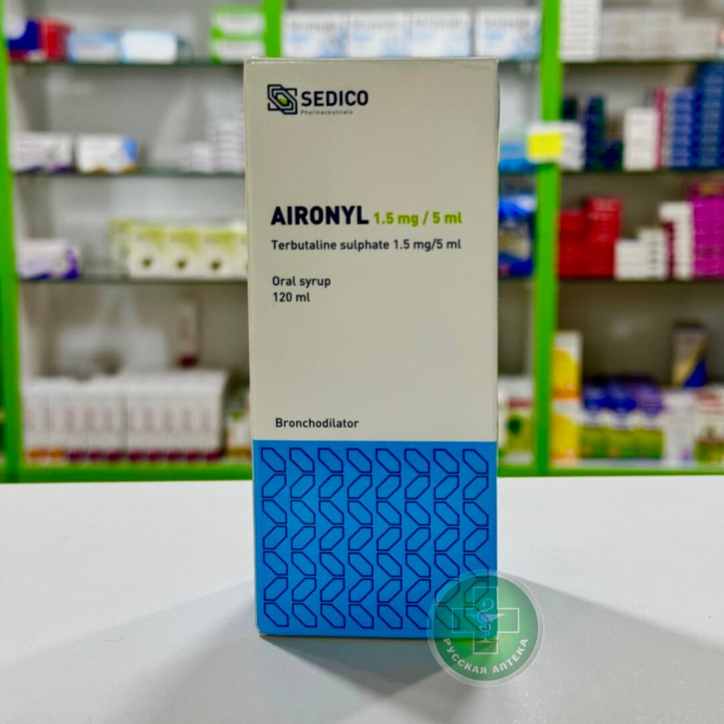 Aironyl 1.5 mg/5 ml Syrup 120 ml