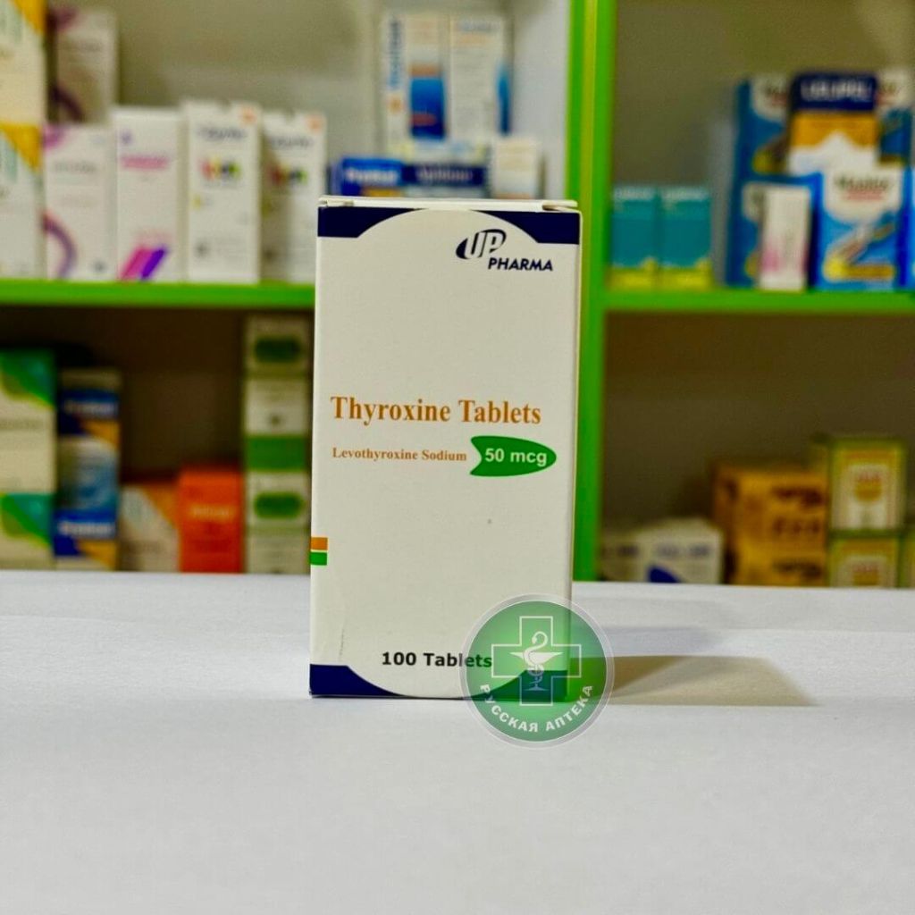 Thyroxine 50 mcg 100 tablets