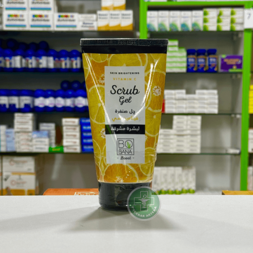 Bobana Skin brightening scrub gel with vitamin C 150 ml