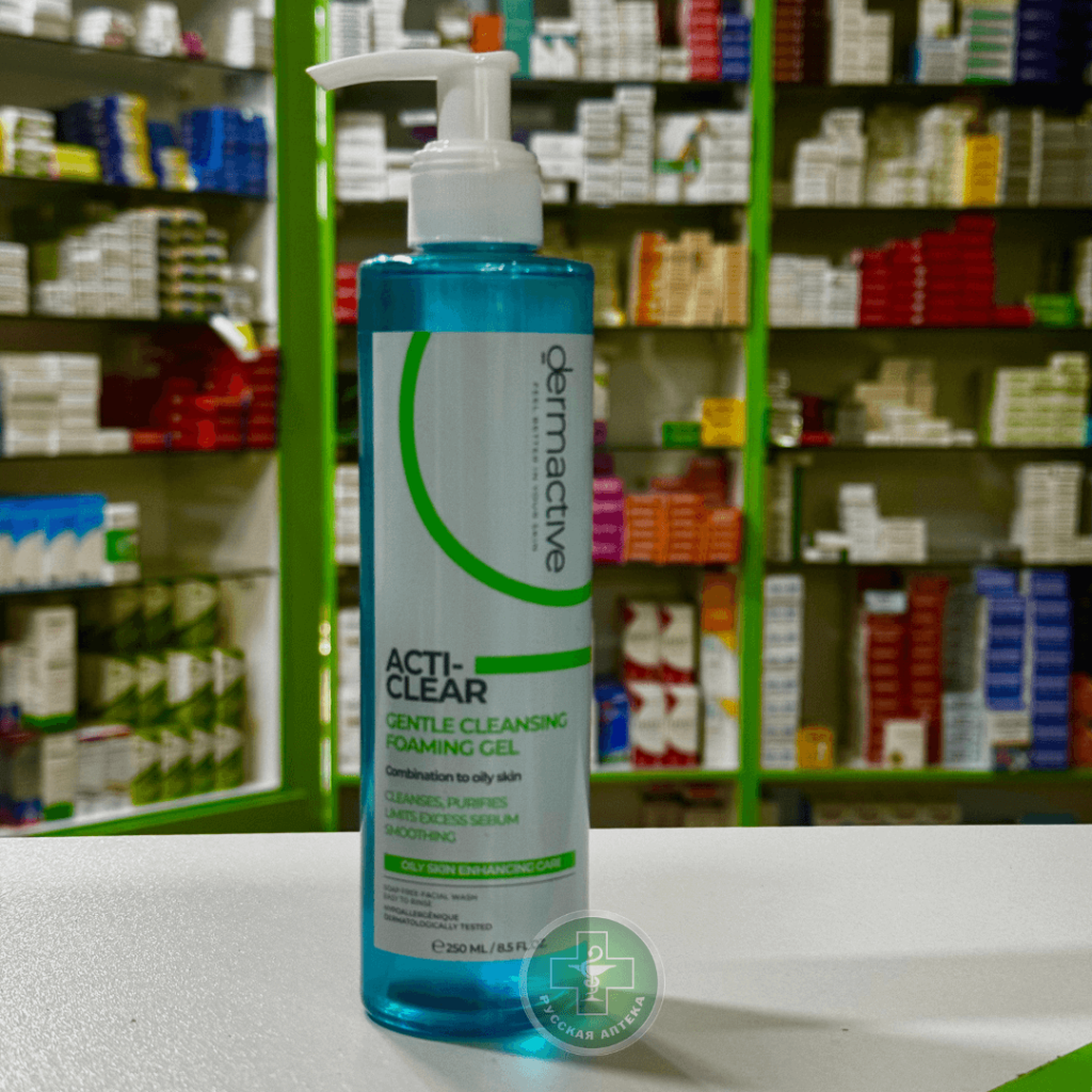 Dermactive Acti-clear Gentle cleansing foaming gel for combination to oily skin 250 ml