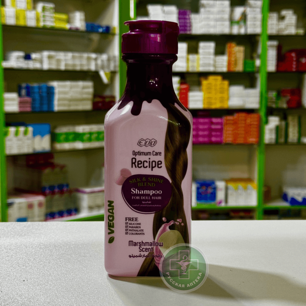 Eva Optimum Care Recipe Shampoo for dull hair marshmallow scent 350 ml