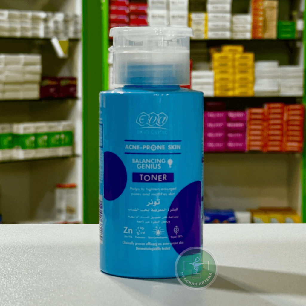 EVA Skin Clinic Acne-prone skin balancing genius toner 200 ml