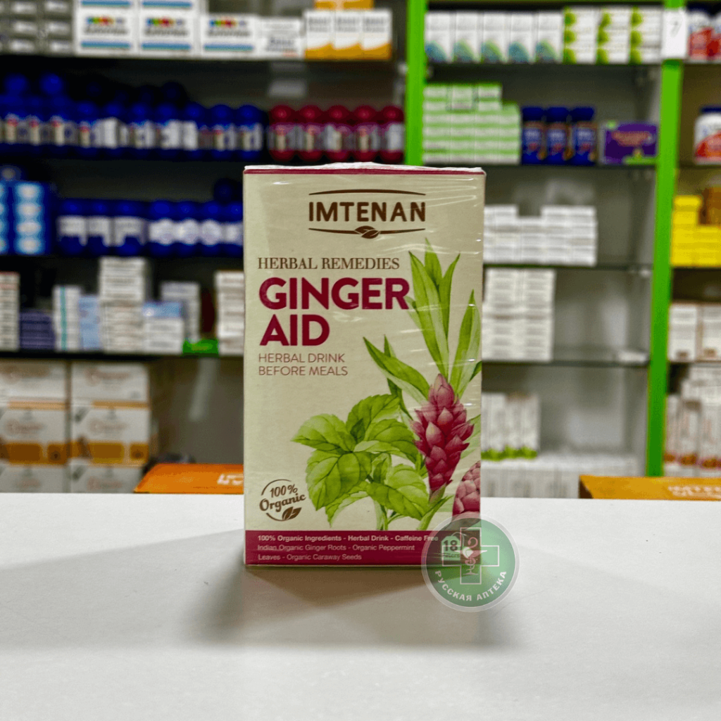 Imtenan Ginger aid tea 18 bags