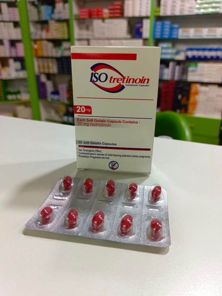Isotretinoin 20 mg 30 capsules