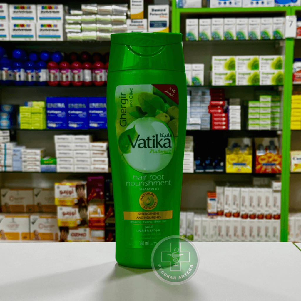Vatika Hair root nourishment shampoo for weak, breaking, falling hair 360 ml