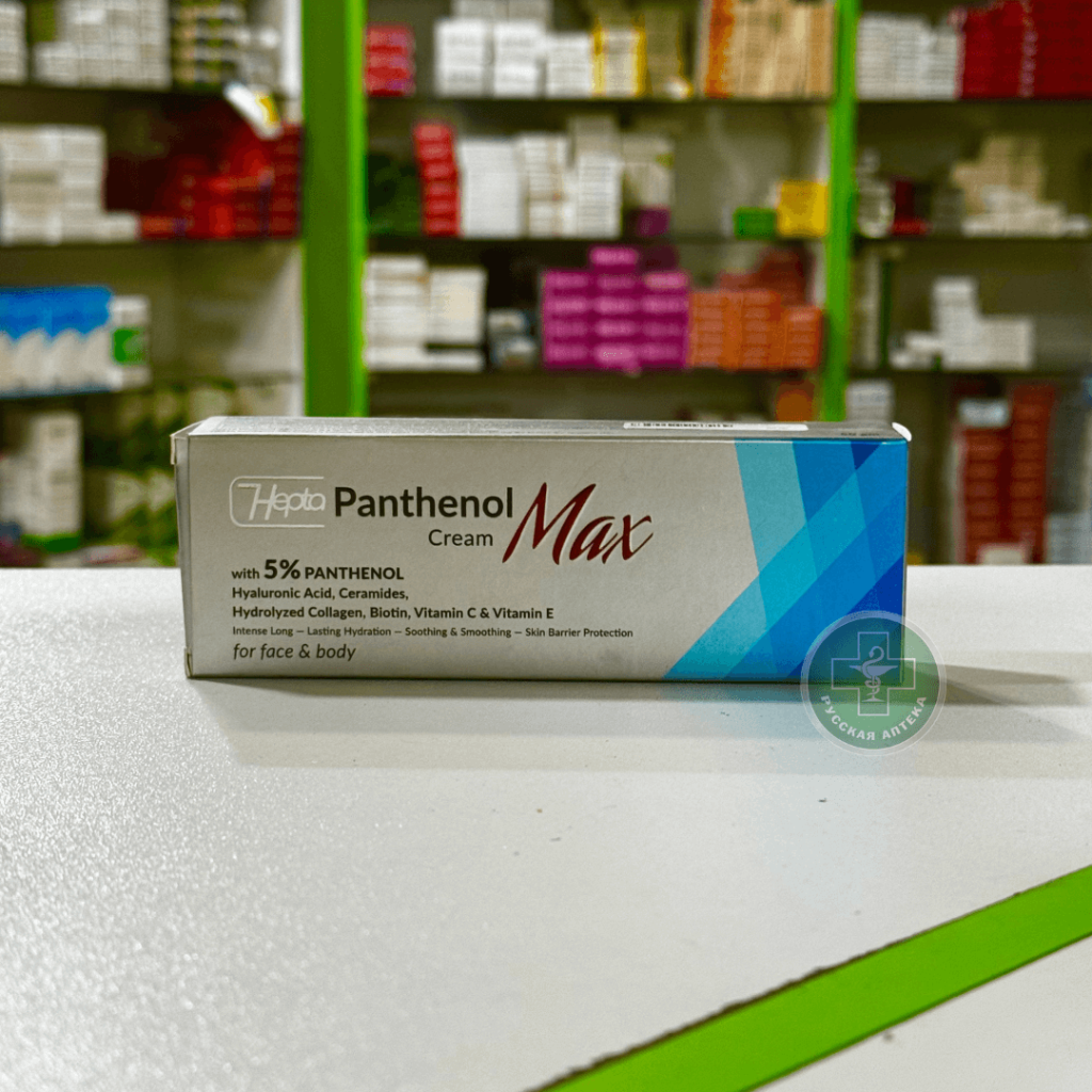 Hepta Panthenol max 5% cream for face & body 50 g