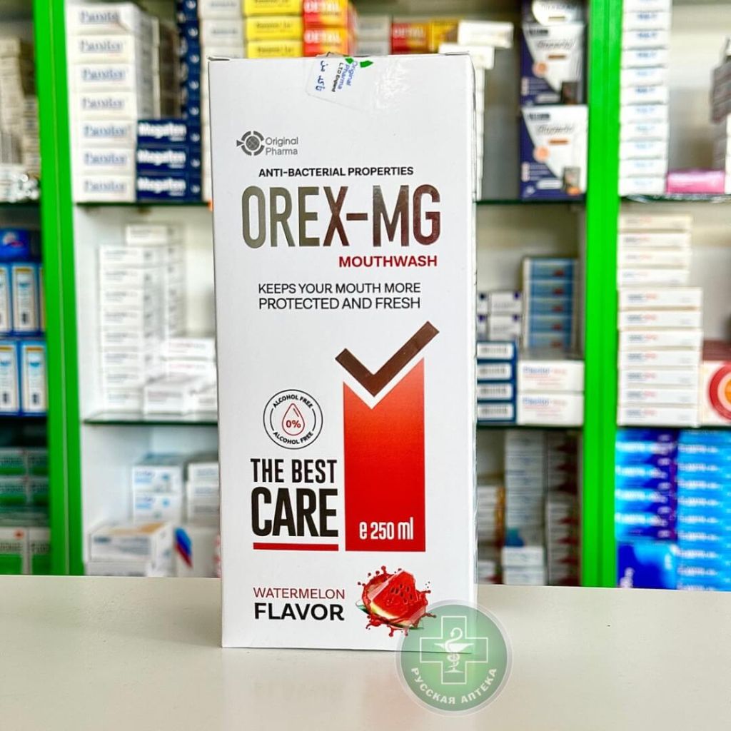 Orex-MG Mouthwash Watermelon flavor 250 ml