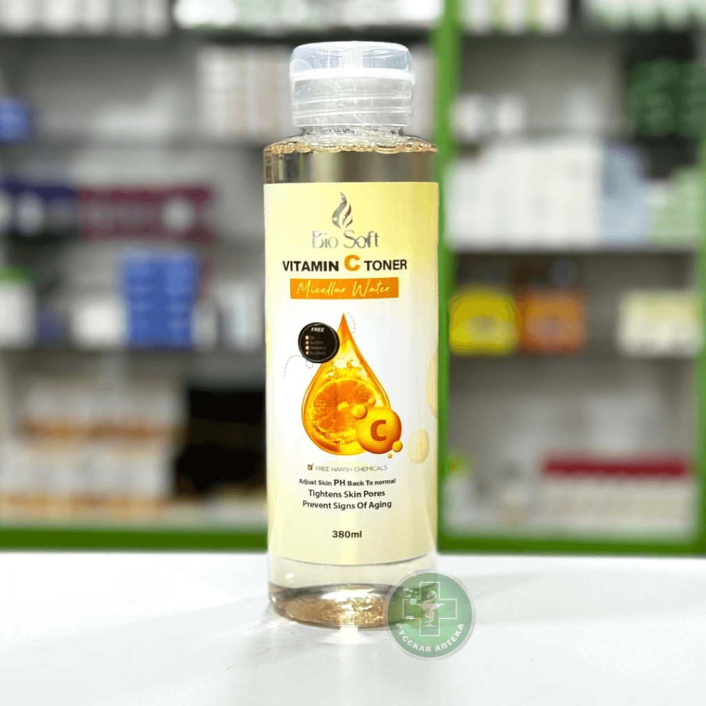 Био Софт Мицеллярная вода с витамином С, 380 мл