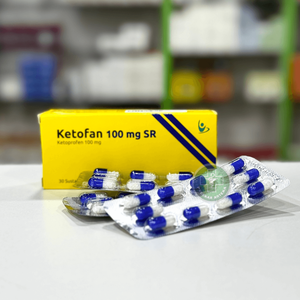 Кетофан 100 мг SR 30 капсул