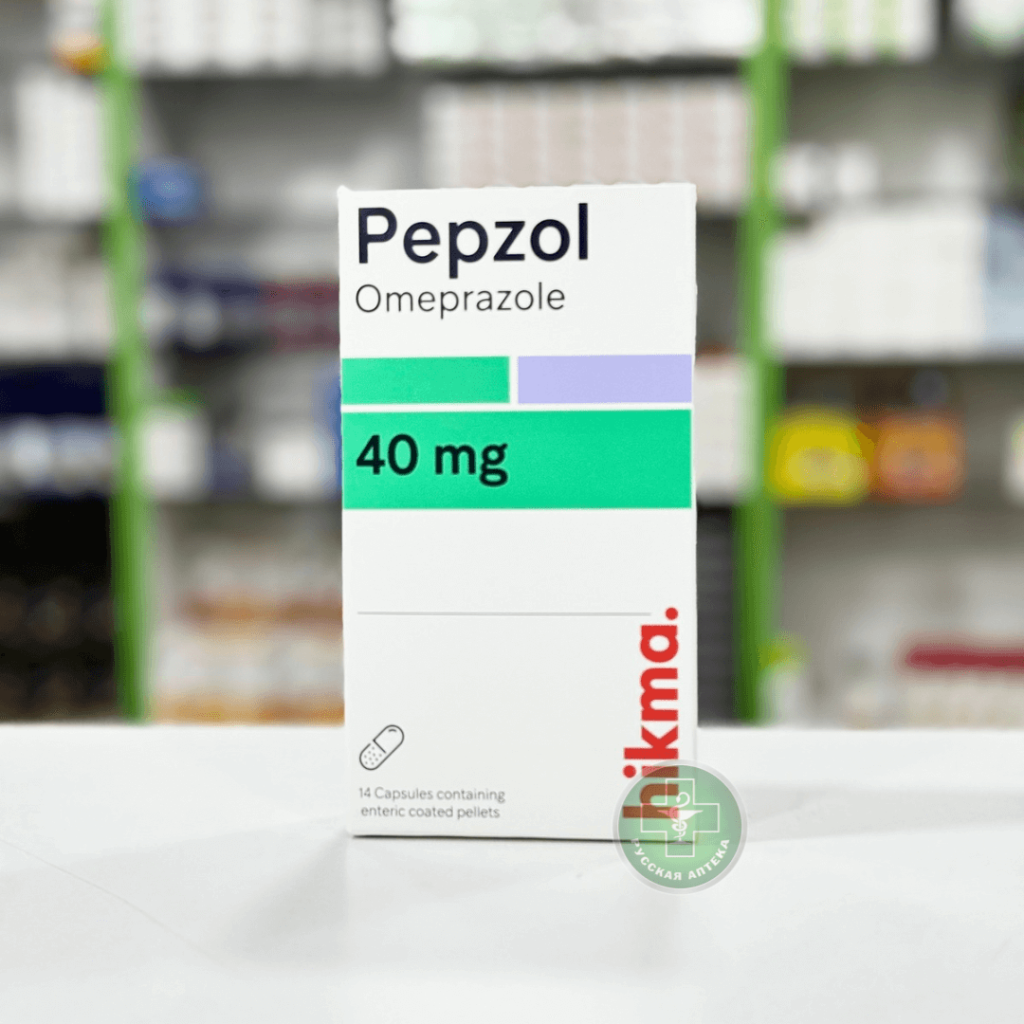 Pepzol 40 mg 14 capsules