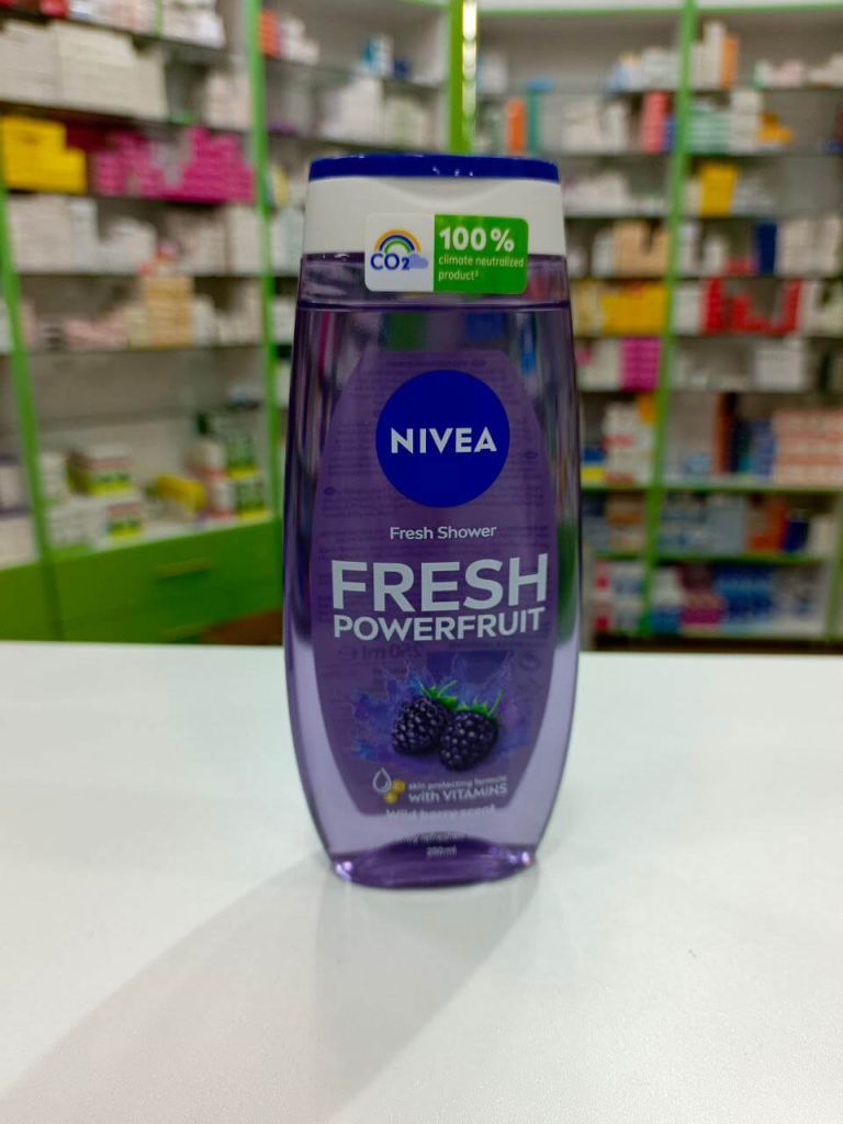 Nivea Shower gel fresh powerfruit with wild berries scent 250 ml