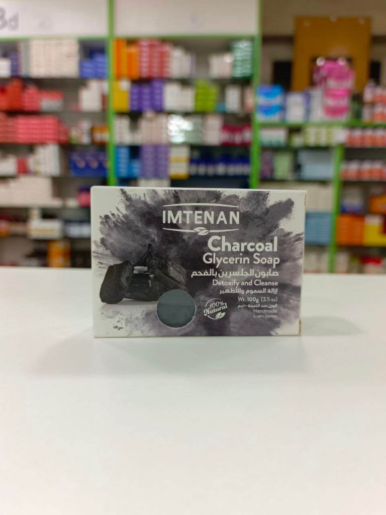 Imtenan Natural handmade charcoal glycerin soap 100 g