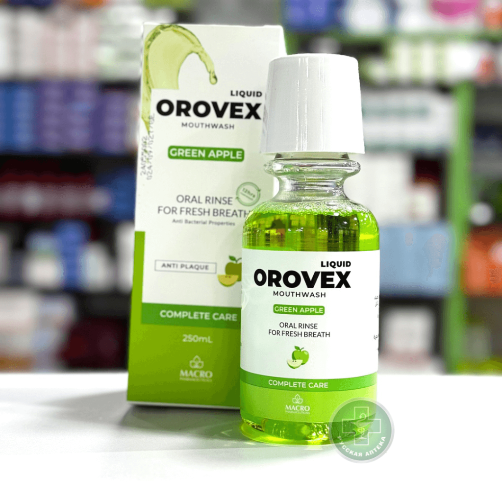 Orovex Mouthwash with apple flavor 250 ml