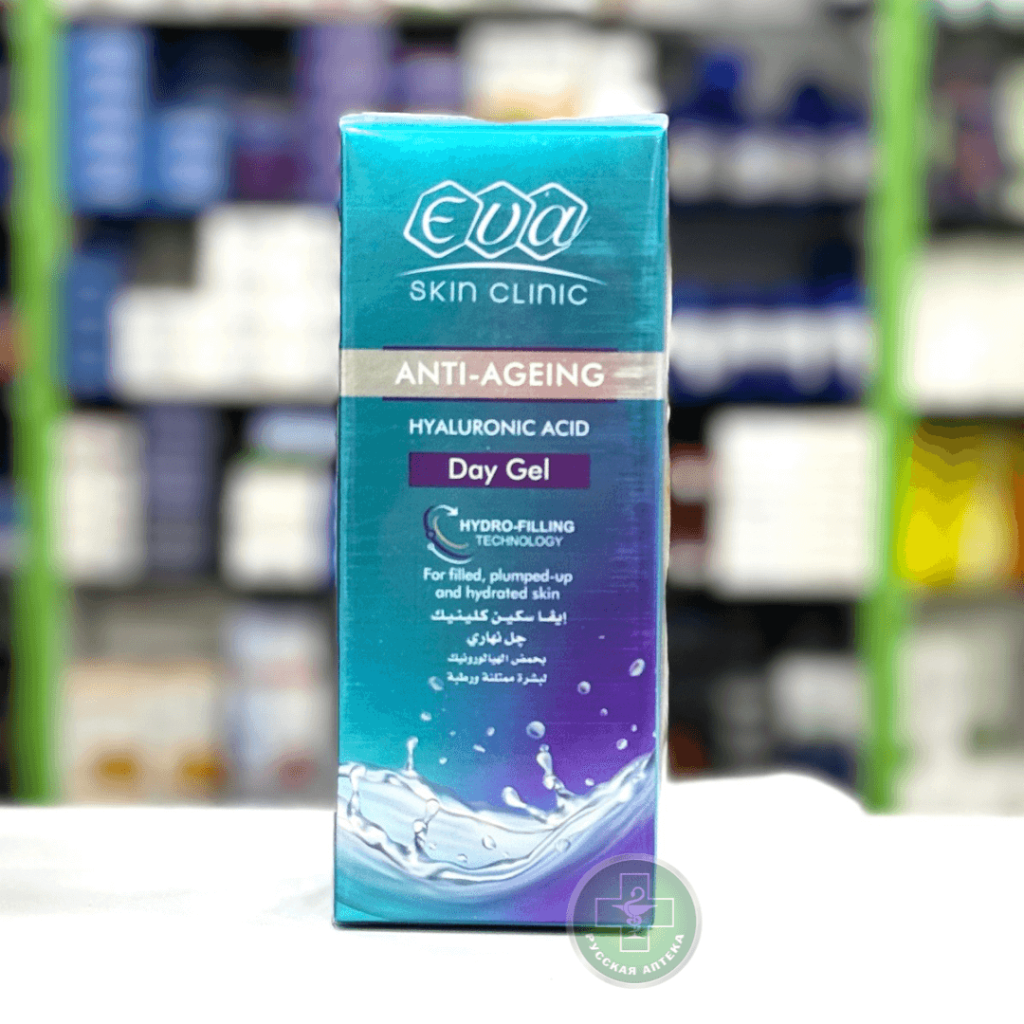 EVA Skin Clinic Anti-Ageing Day gel with hyaluronic acid 45 ml