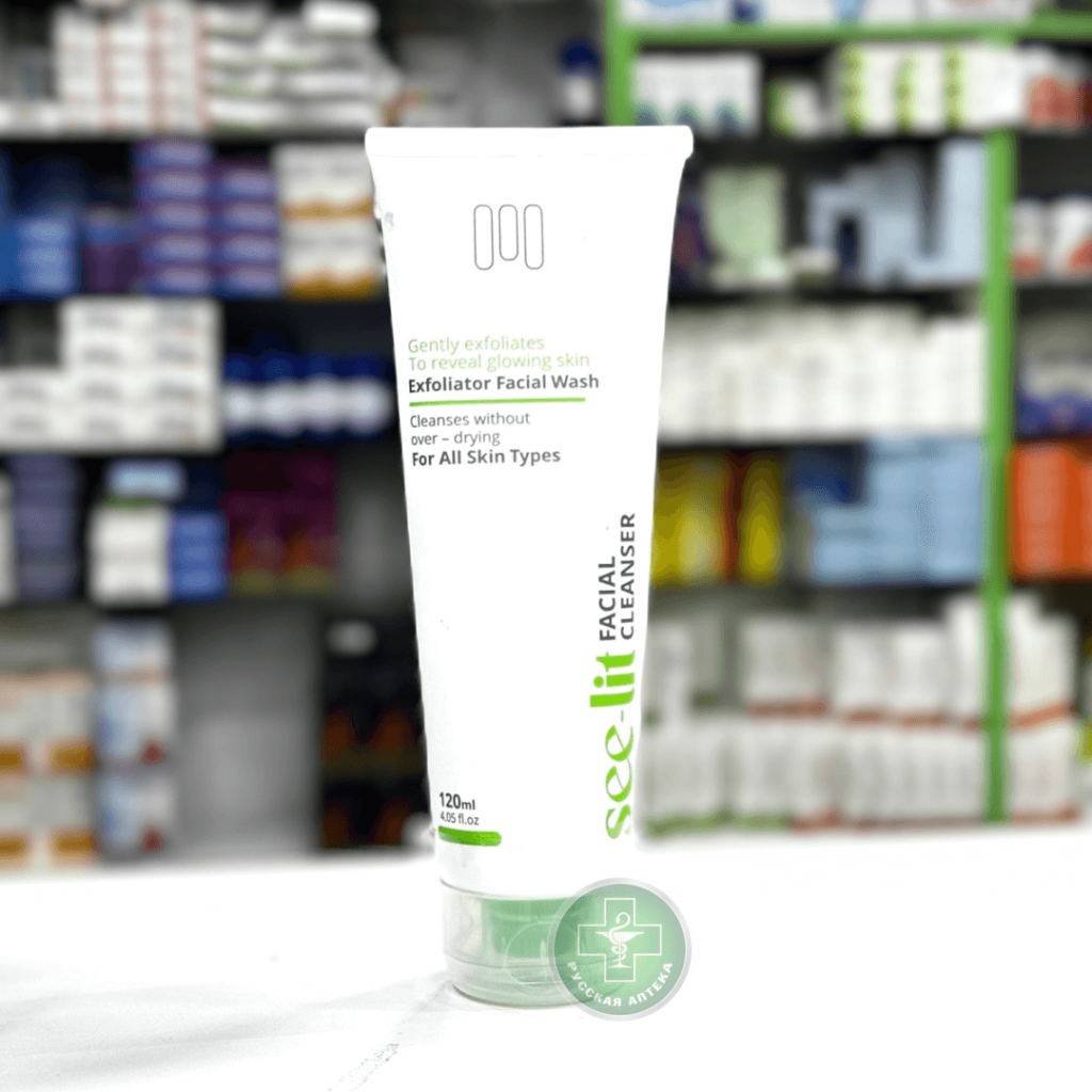 See Lit Exfoliator facial wash for all skin types 120 ml