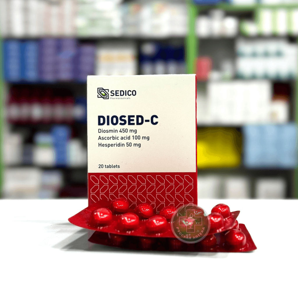 Diosed-C 500 mg 20 tablets