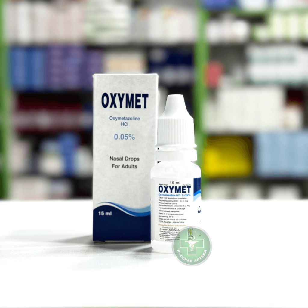 Oxymet 0.05% nasal drops 15 ml