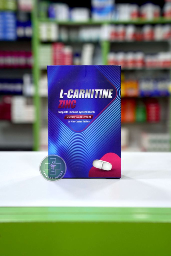 L-Carnitine Zinc 30 tablets