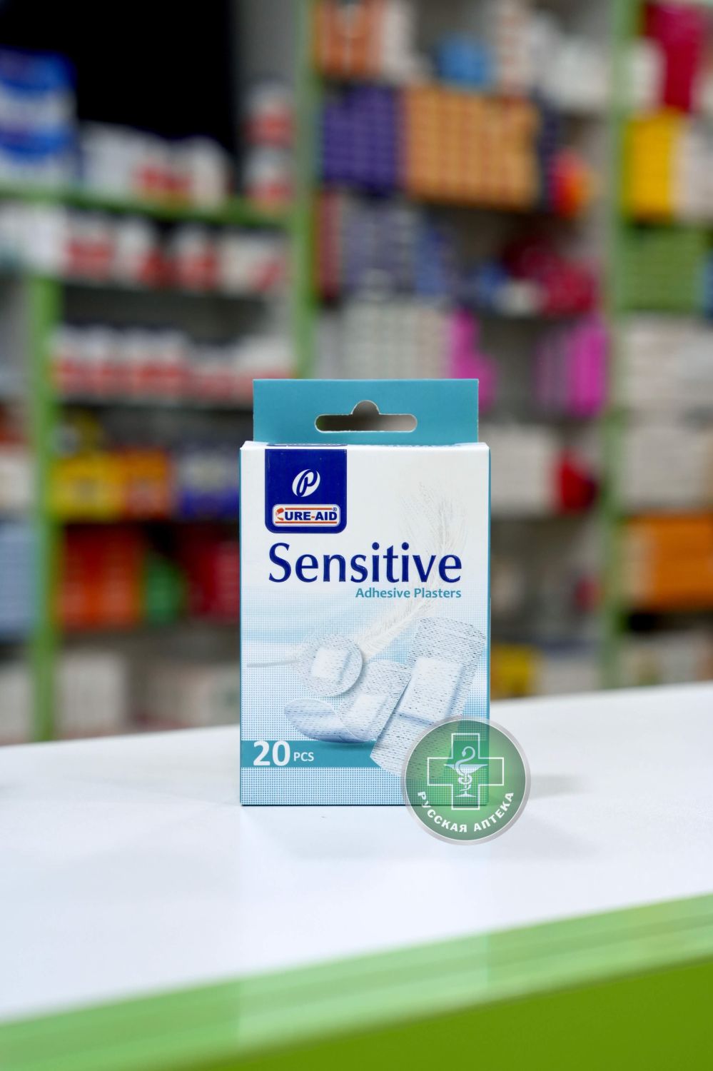 Cure-Aid Sensitive adhesive plasters 20 pcs