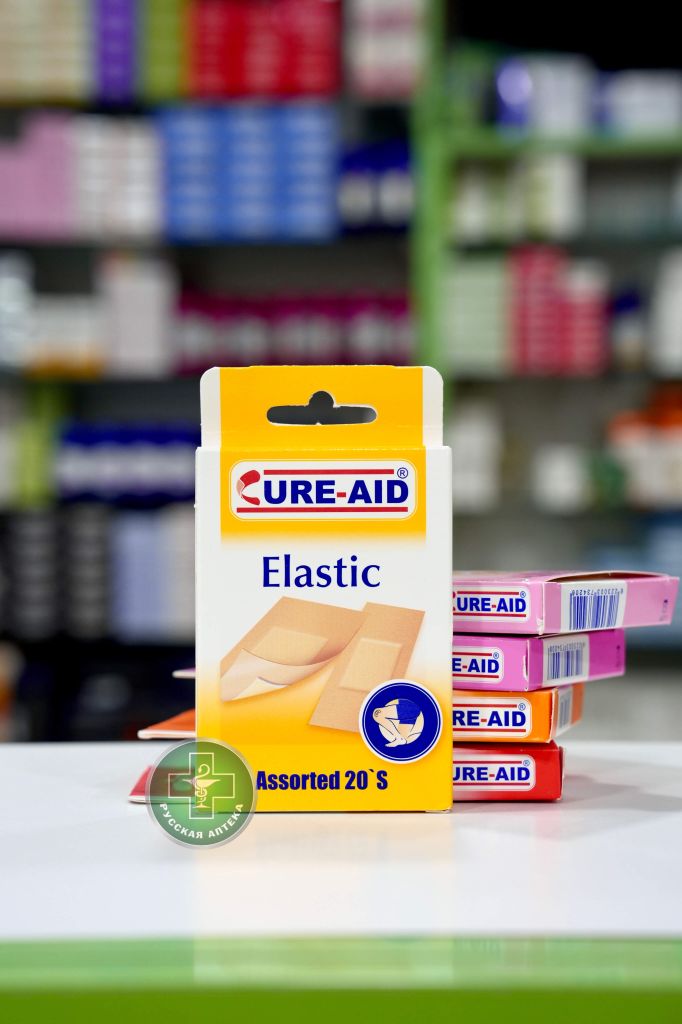 Cure-Aid Elastic plasters 20 pcs
