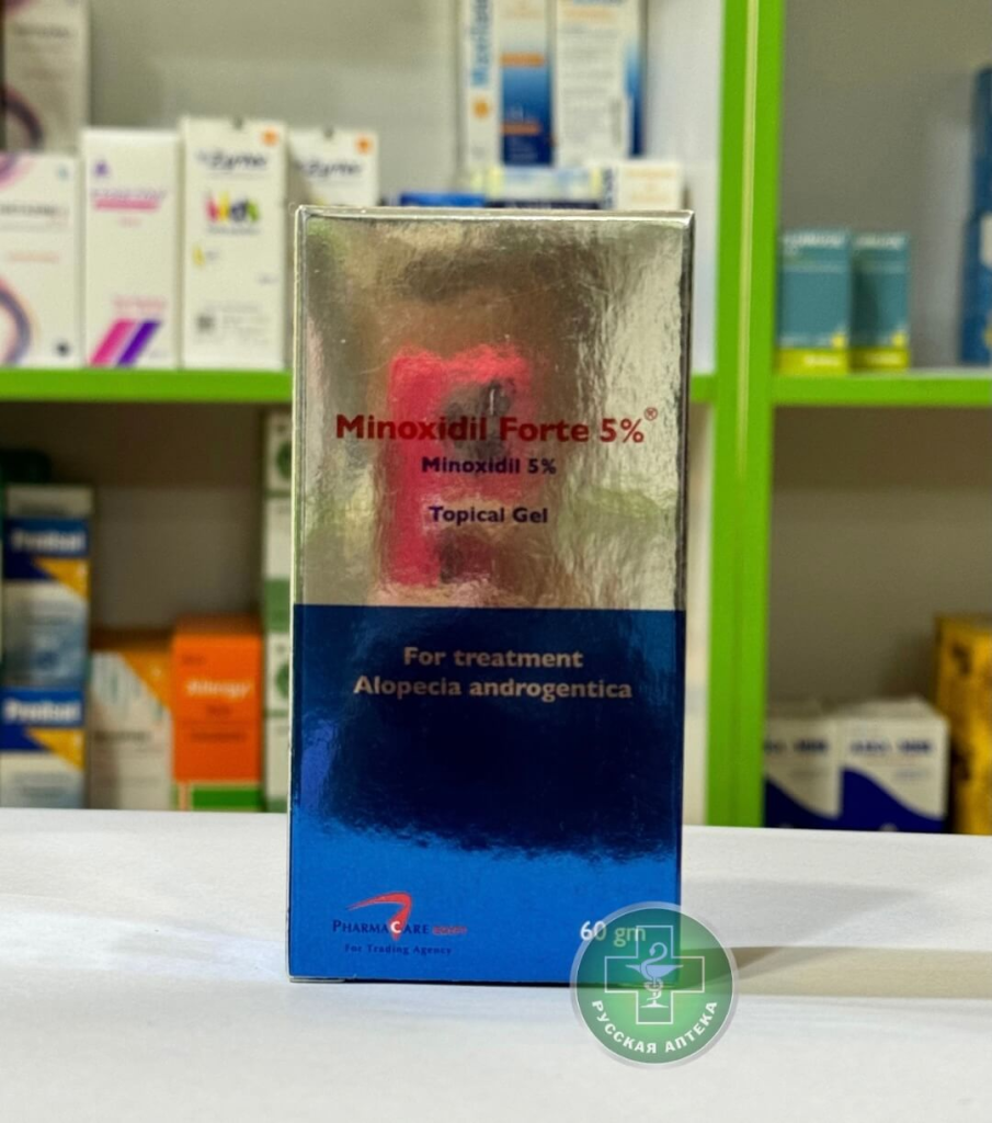 Миноксидил Форте 5% гель, 60 г