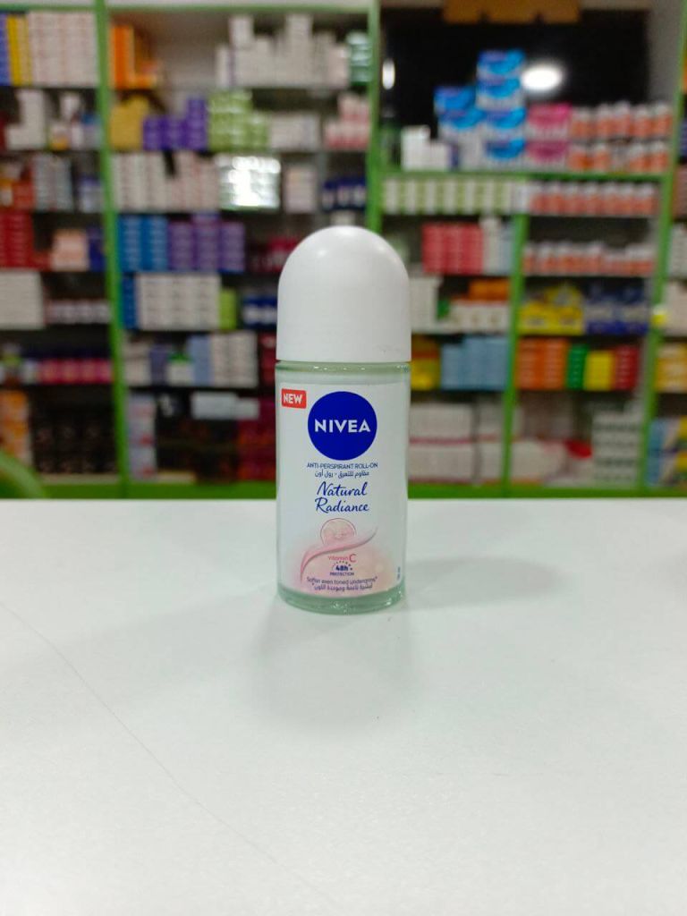 Nivea Women’s Roll‑On Antiperspirant “Natural Radiance" with Vitamin C 48 Hours 50 ml