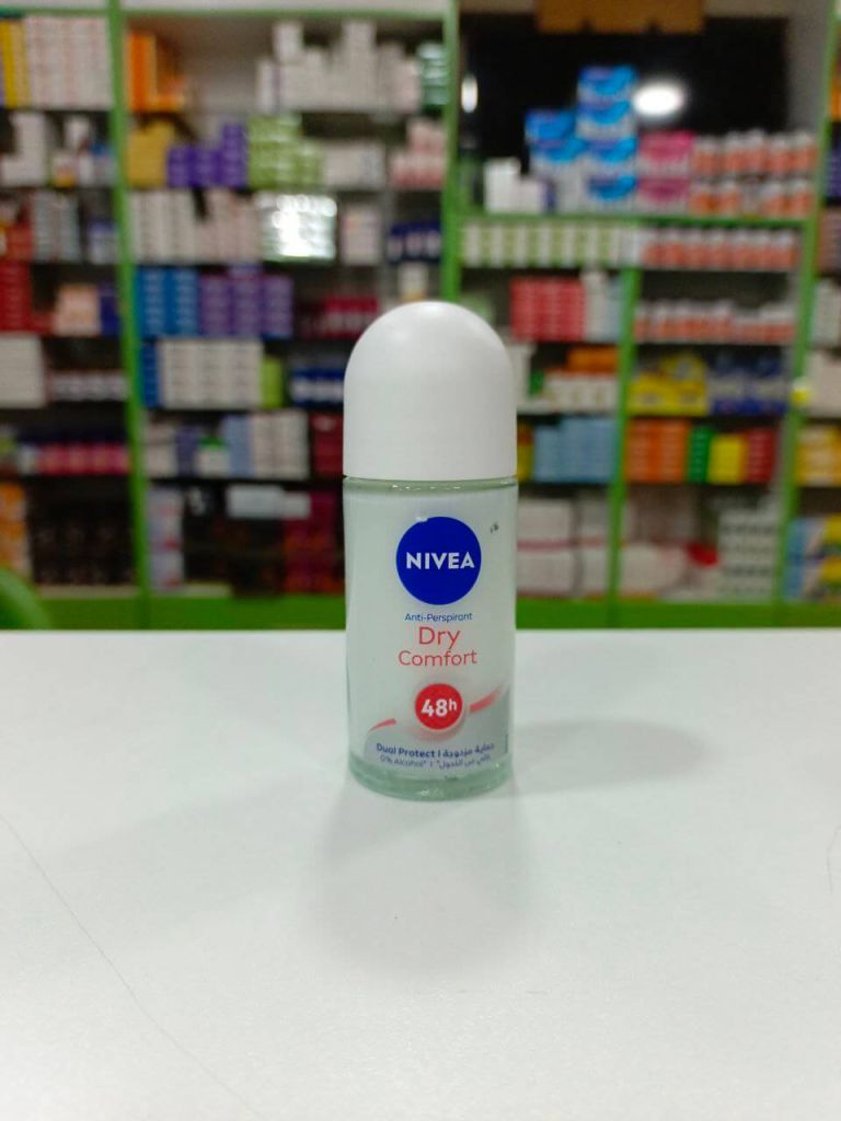 Nivea Женский Роликовый антиперспирант «Сухой комфорт 48 часов Двойная защита» 50 мл
