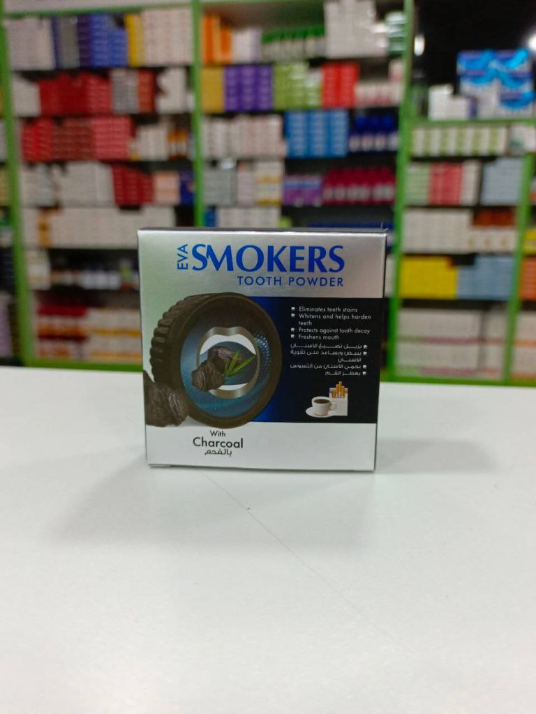 EVA Smokers Tooth powder with charcoal 40 g