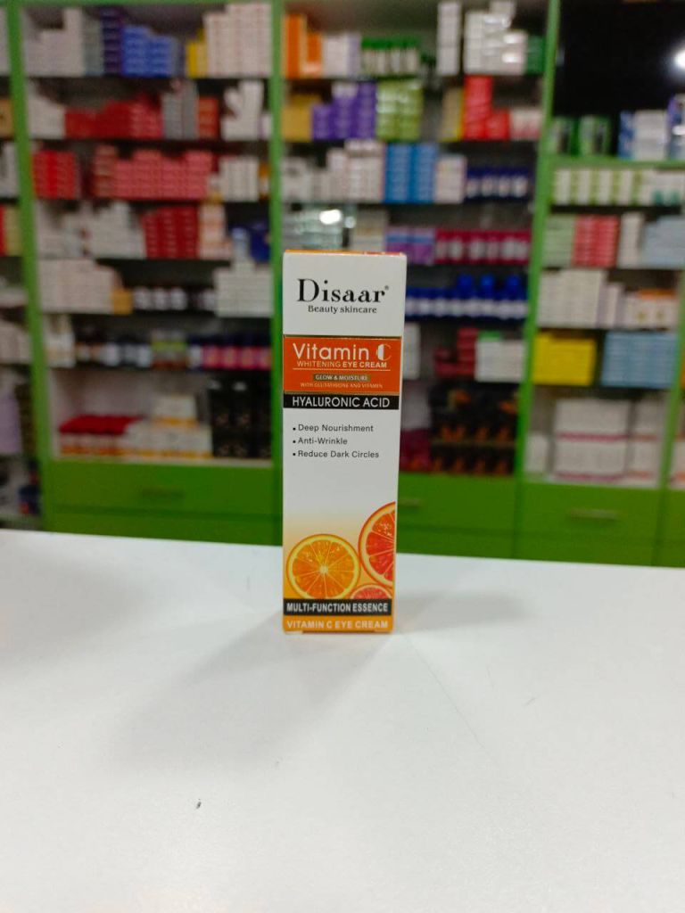 Disaar Whitening eye cream with hyaluronic acid, glutathione & vitamin C 25 ml