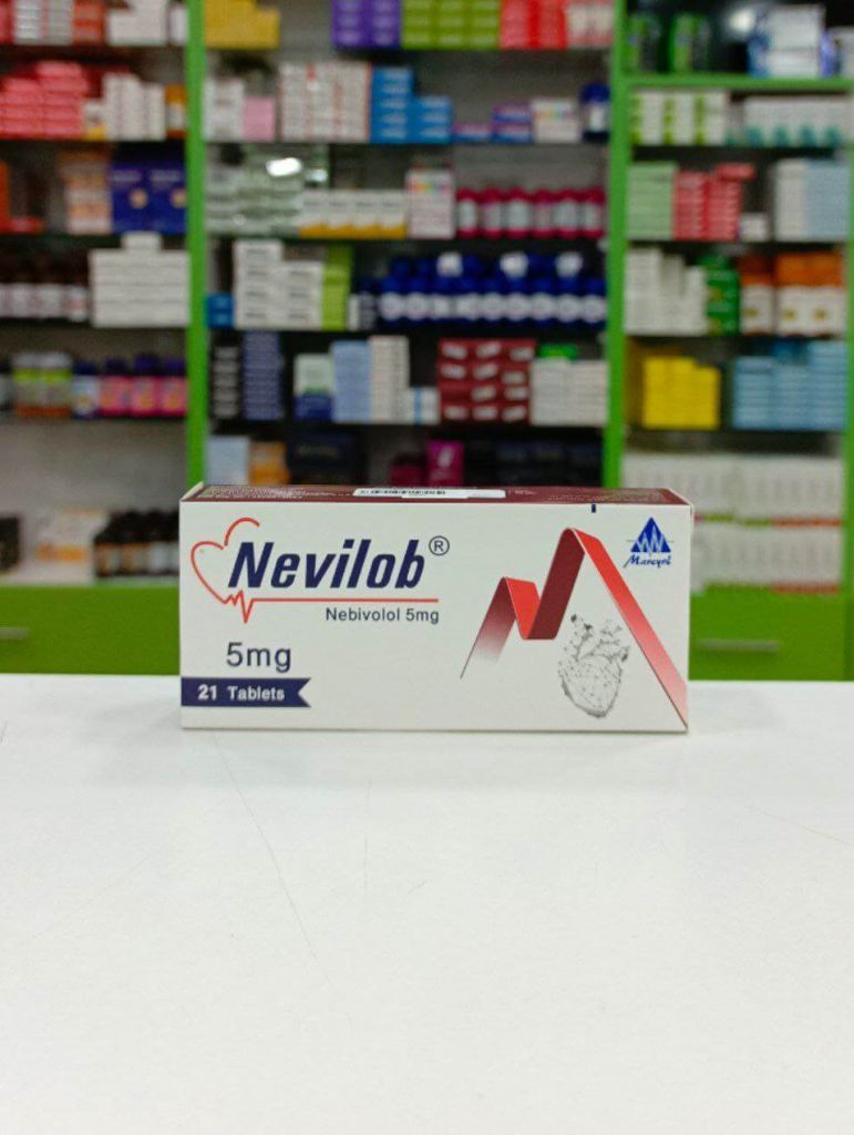 Nevilob 5 mg 21 tablets