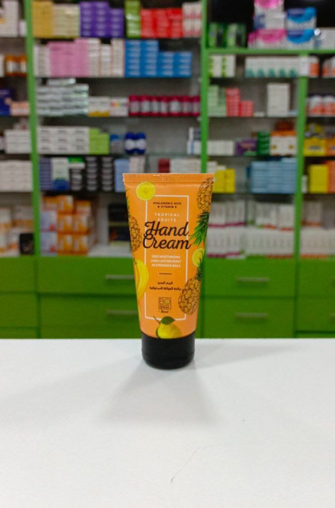Bobana Hand cream Tropical fruits with hyaluronic acid & vitamin E 50 ml